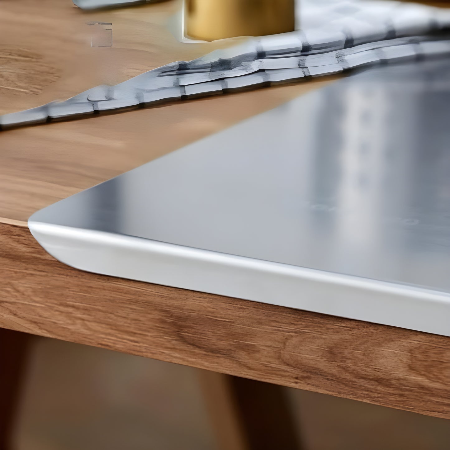 Stainless Steel Chopping Board (35x31cm)