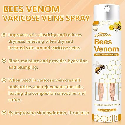 Bee Venom Spider Veins Spray Pack of 2