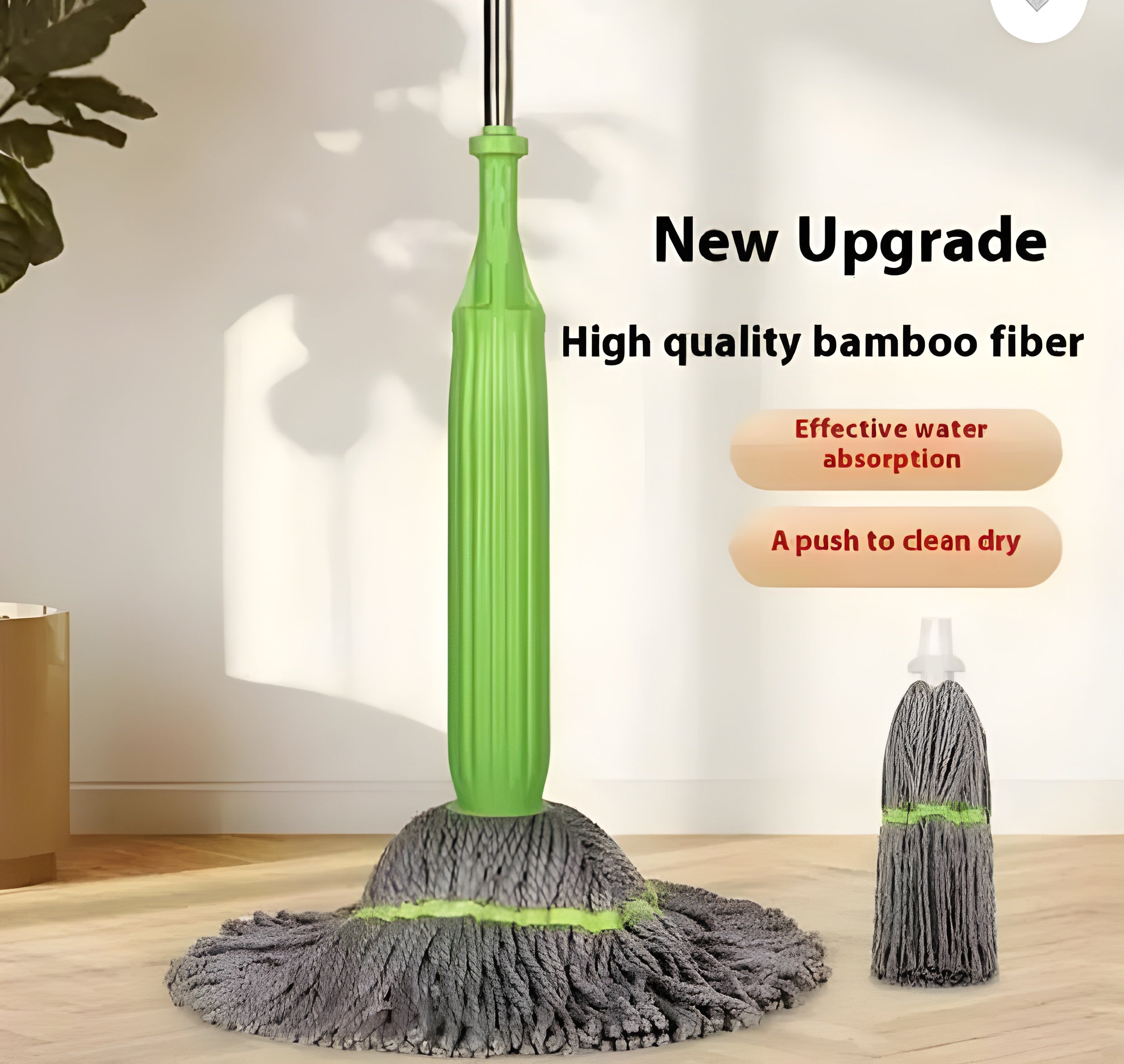 Self-twisting Water Rotating Mop