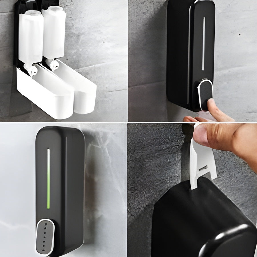 Press Wall-Mounted Dispenser Soap Manual