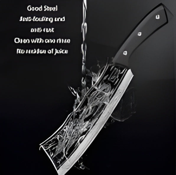Dragon Chopping Knife Stainless Steel Blade