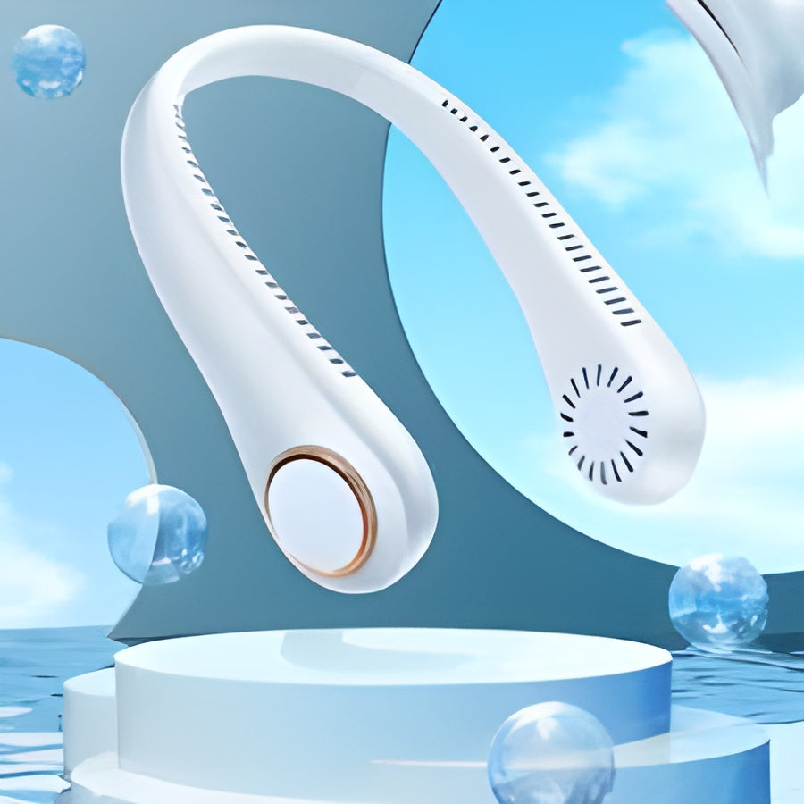 Portable Bladeless Hanging Rechargeable Neck Fan