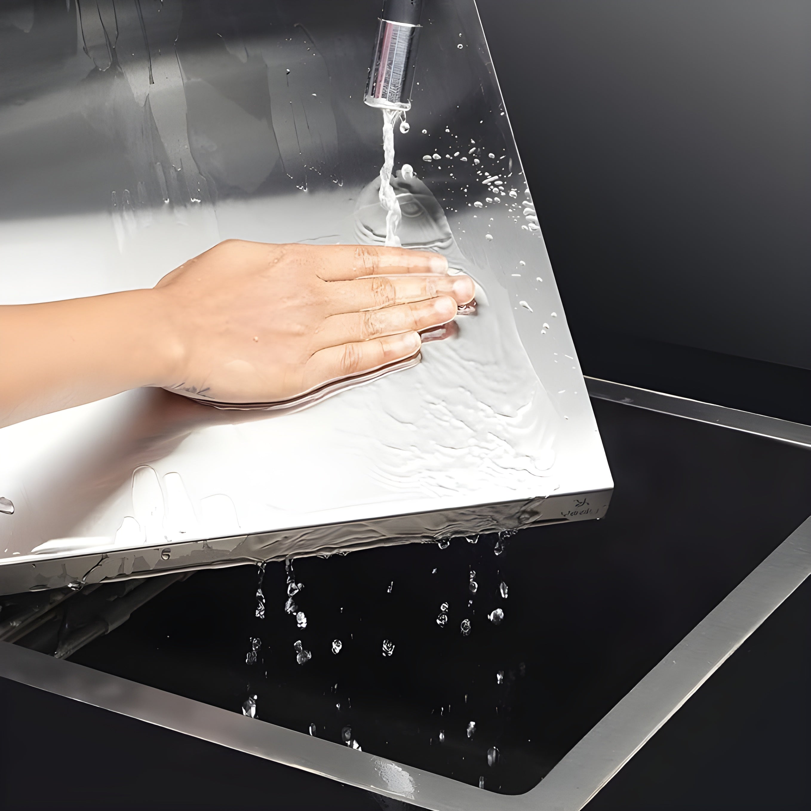 Stainless Steel Chopping Board (35x31cm)