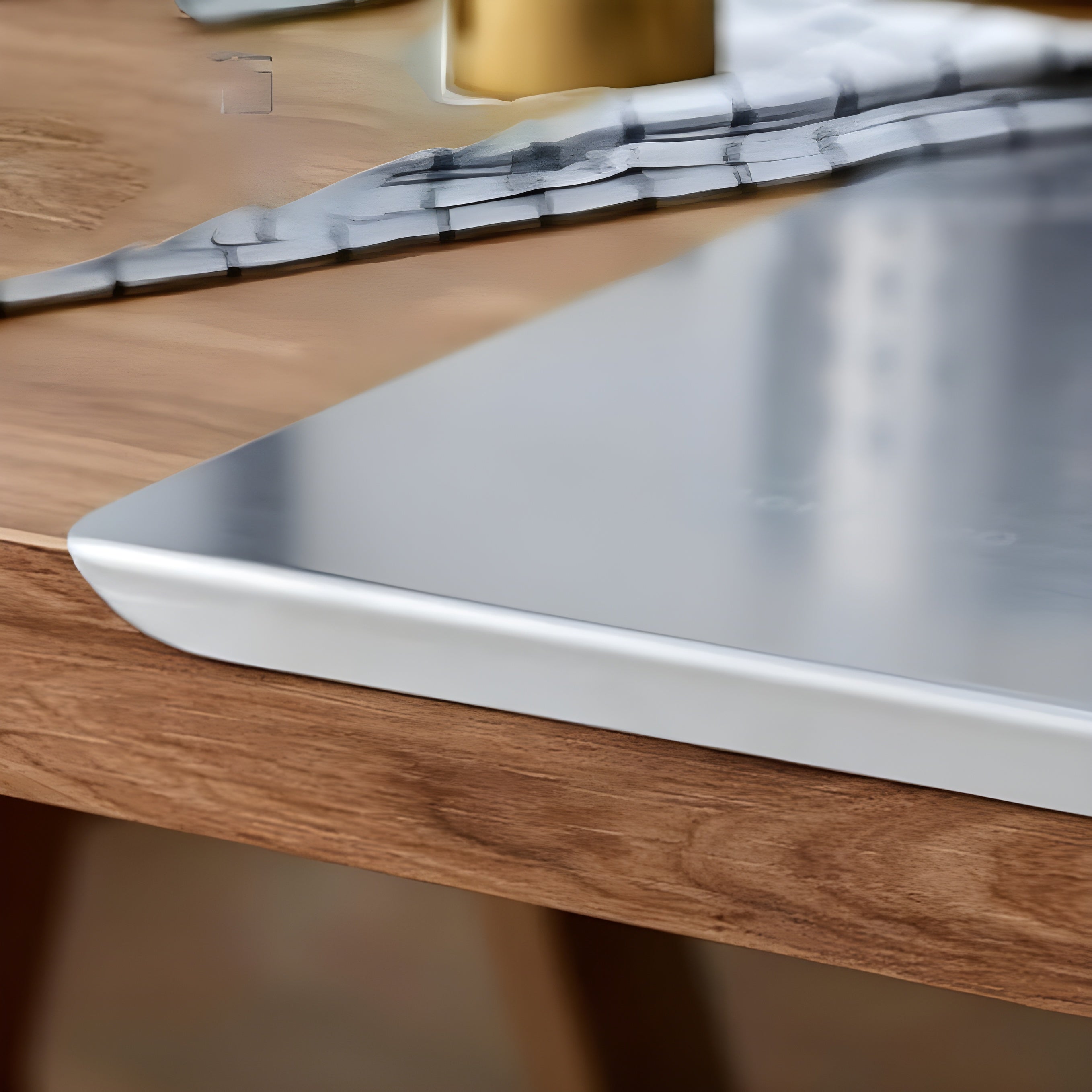 Stainless Steel Chopping Board (35x31cm)