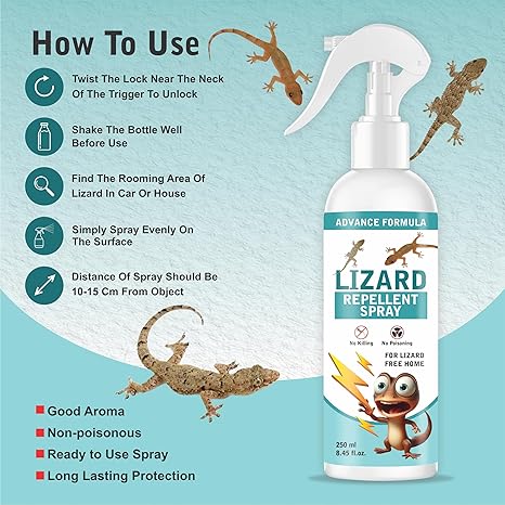 Lizard Repellent Spray (Pack of 2)