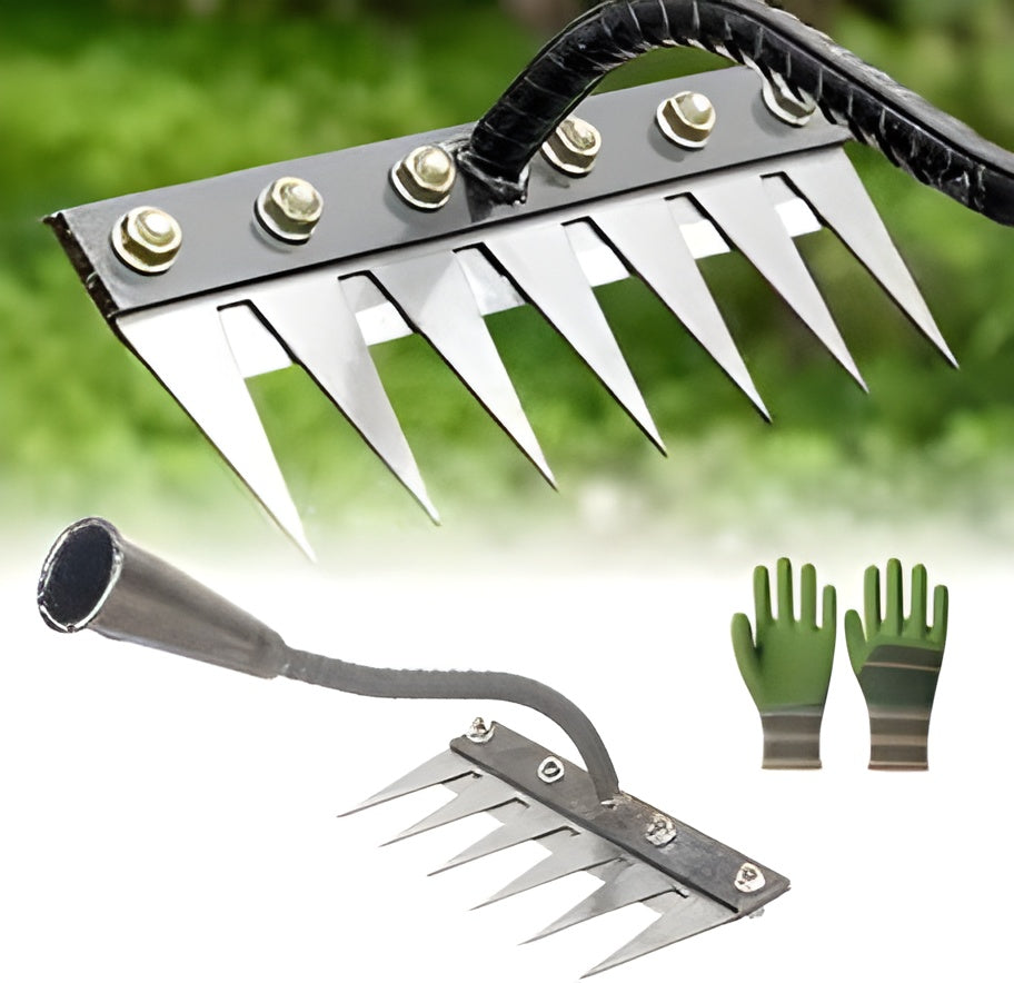 5 Teeth Carbon Steel Garden Weeding