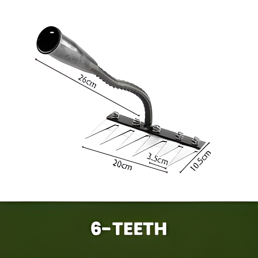 5 Teeth Carbon Steel Garden Weeding